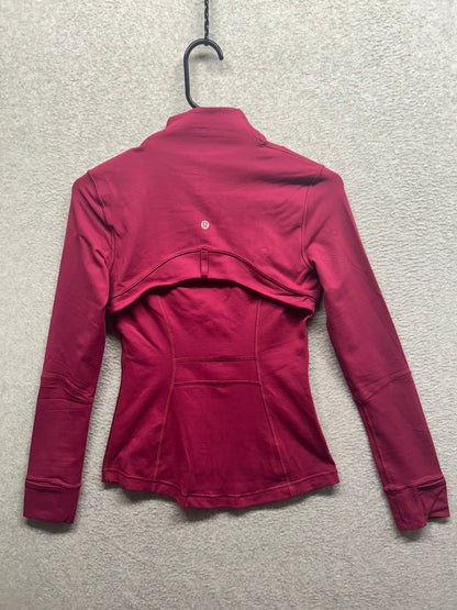 Lululemon Define Jacket Luon Size 4 Magenta Purple