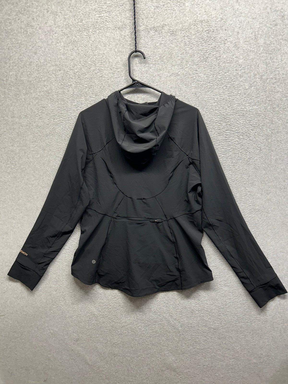 Lululemon Mist Over Windbreaker Size 12 Black