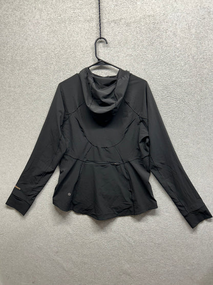 Lululemon Mist Over Windbreaker Size 12 Black