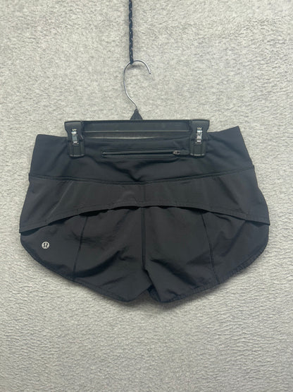 Lululemon Speed Up Short 2.5" Size 4 Black