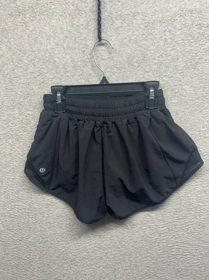 Lululemon Hotty Hot Short II 2.5" Size 4 Black