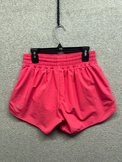 Lululemon Hotty Hot High-Rise Lined Short 4" Size 4 Lip Gloss