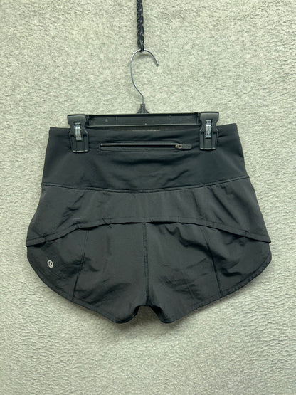 Lululemon Speed Up Short High-Rise 2.5" Size 2 Black (First Release)