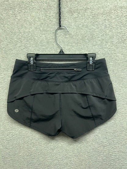 Lululemon Speed Up Short 2.5" Size 2 Black