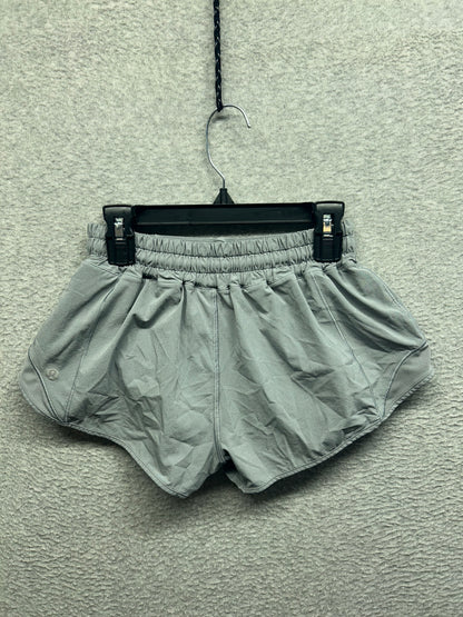 Lululemon Hotty Hot Low-Rise Lined Short 2.5" Size 4 Rhino Grey