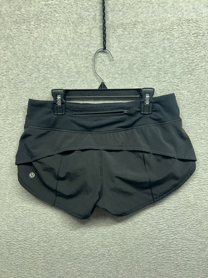 Lululemon Speed Up Short 2.5" Size 4 Black