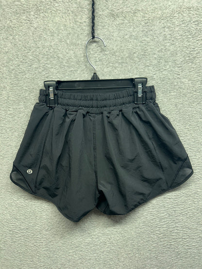 Lululemon Hotty Hot Short II Long 4" Size 4 Black