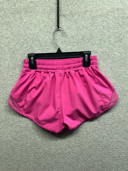 Lululemon Hotty Hot Low-Rise Short 2.5" Size 4 Sonic Pink