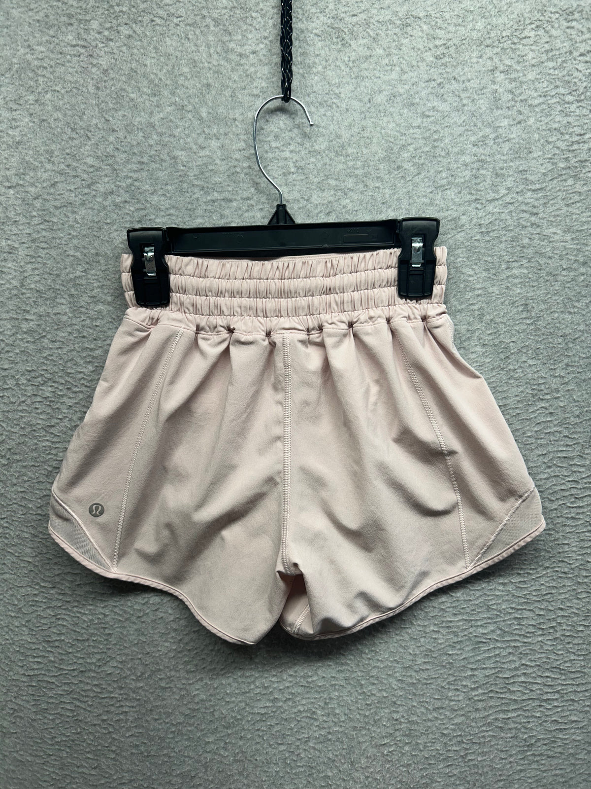 Lululemon Hotty Hot High-Rise Lined Short 4" Size 0 Meadowsweet Pink