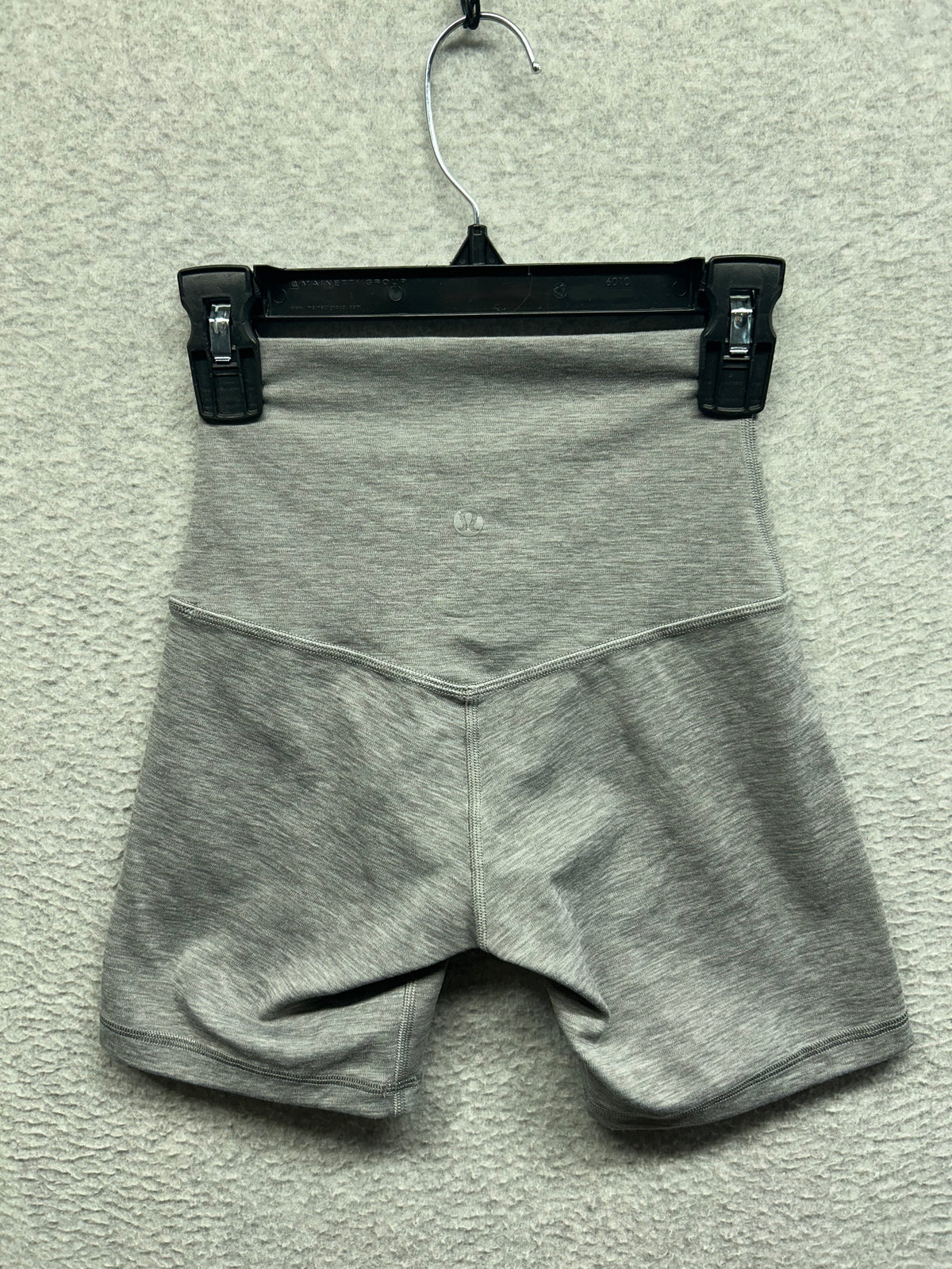 Lululemon Align High-Rise Short 6" Size 0 Heathered Core Medium Grey