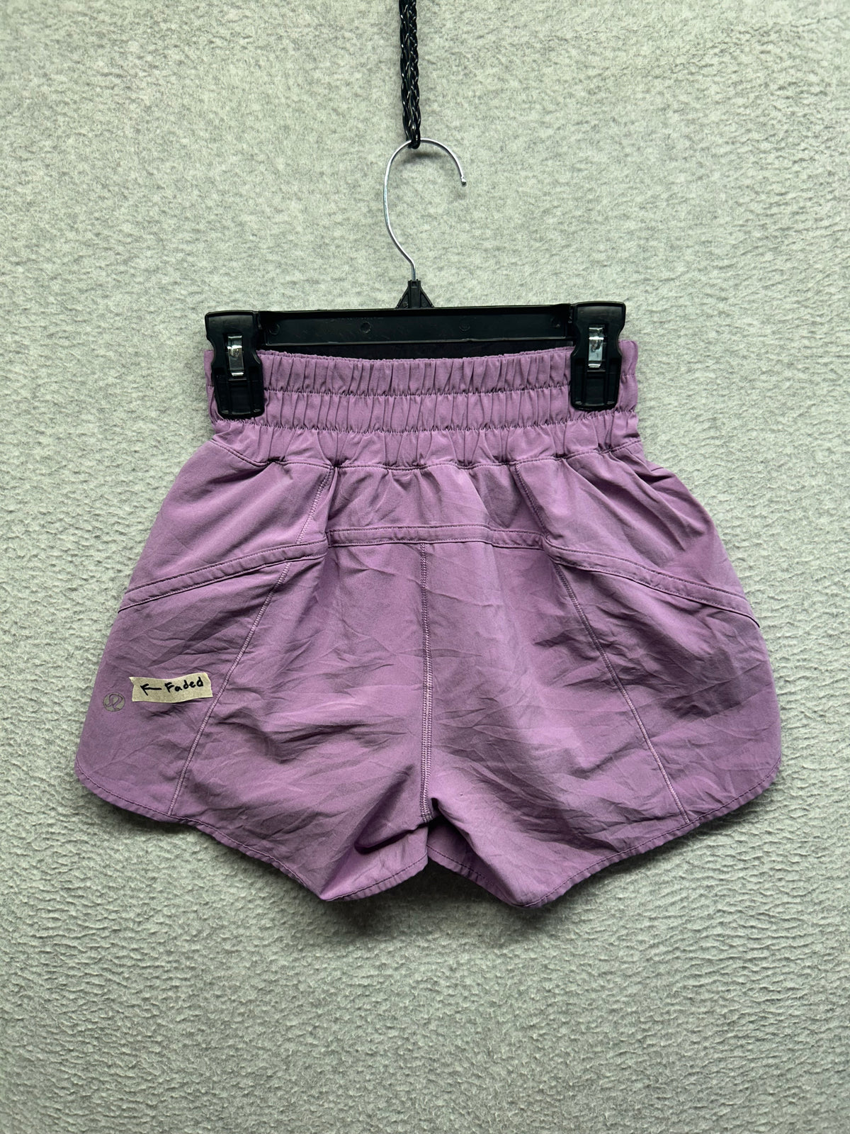 Lululemon Track That Mid-Rise Lined Short 5" Size 0 Wisteria Purple