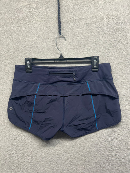 Lululemon Speed Short 2.5" Size 6 Midnight Navy