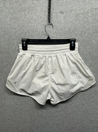 Lululemon Hotty Hot High-Rise Lined Short 2.5" Size 6 White