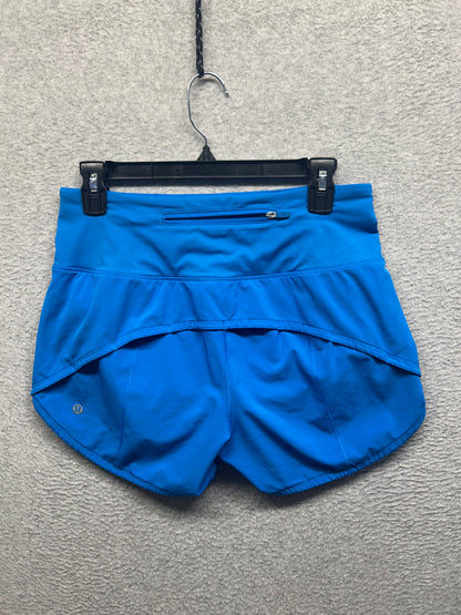 Lululemon Speed Up High-Rise Lined Short 4" Size 6 Poolside
