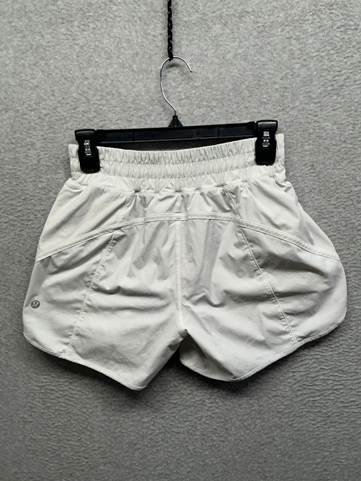 Lululemon Track That Short 5" Size 6 White