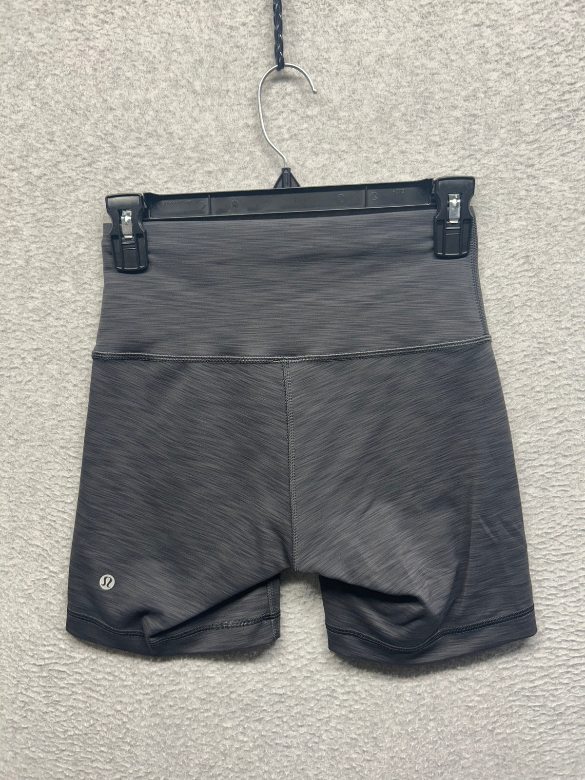 Lululemon Wunder Train High-Rise Short 6" Size 6 Heathered Graphite Grey