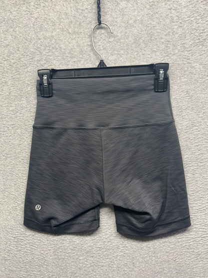 Lululemon Wunder Train High-Rise Short 6" Size 6 Heathered Graphite Grey