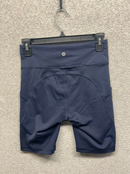 Lululemon Invigorate High Rise Short 8" Size 6 True Navy