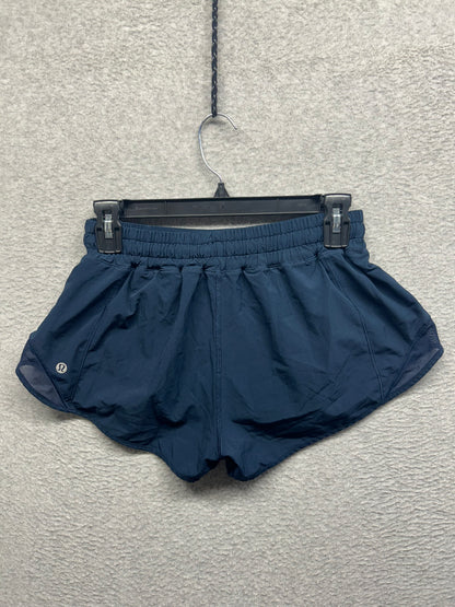 Lululemon Hotty Hot Low-Rise Lined Short 2.5" Size 6 True Navy