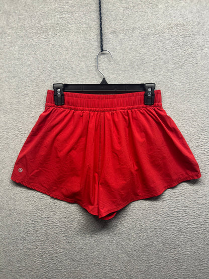 Lululemon Pace Crush High-Rise Short 2.5" Size 6 Dark Red