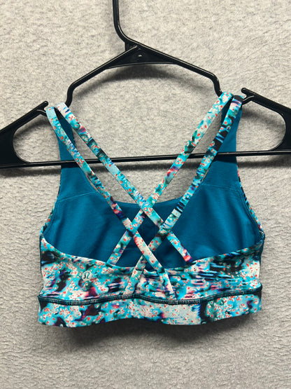 Lululemon Energy Bra Size 6 Quick Start Multi