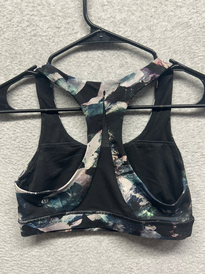 Lululemon Invigorate Bra Size 6 Azurite Poppy Coral Multi