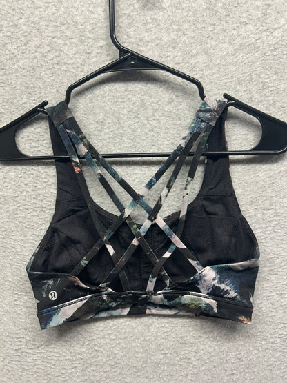 Lululemon Free To Be Serene Bra Size 6 Glacier Camo Starlight Multi
