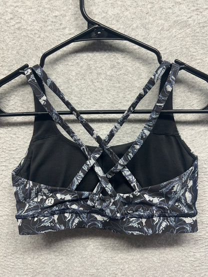 Lululemon Energy Bra Size 6 Embellished Multi