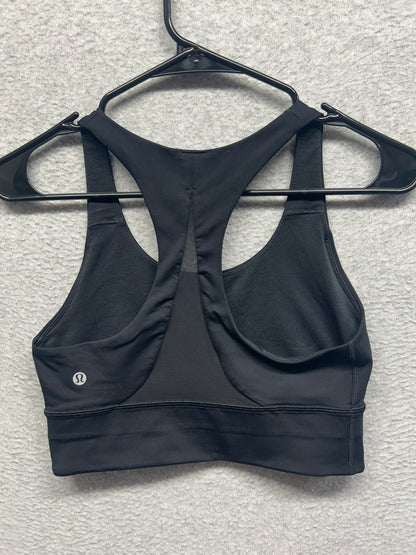 Lululemon Invigorate Bra Long Line Size 8 Black