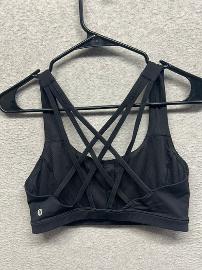 Lululemon Free To Be Serene Bra Size 8 Black