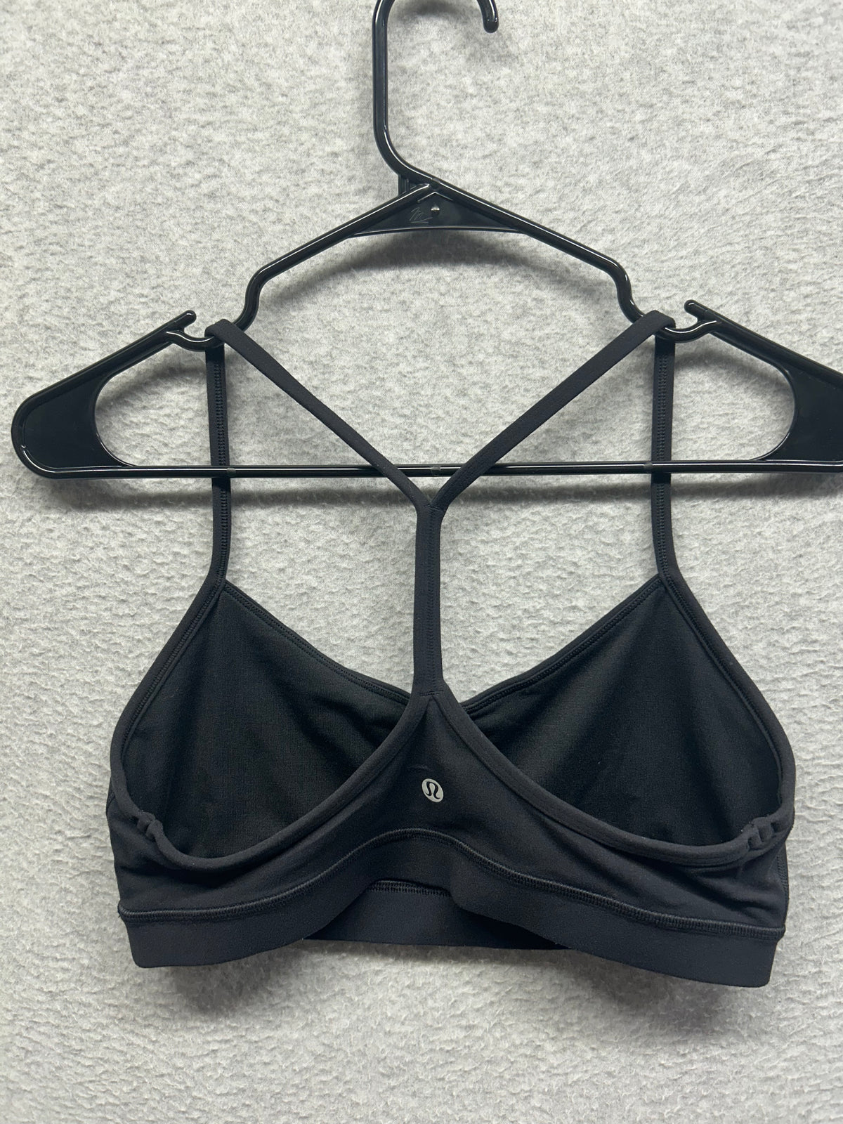 Lululemon Flow Y Bra Nulu Size 10 Black