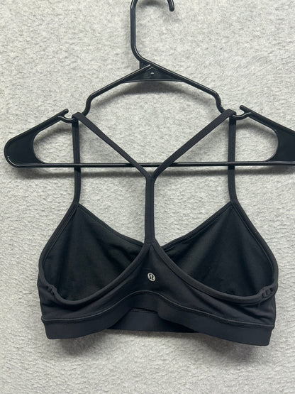 Lululemon Flow Y Bra Nulu Size 10 Black