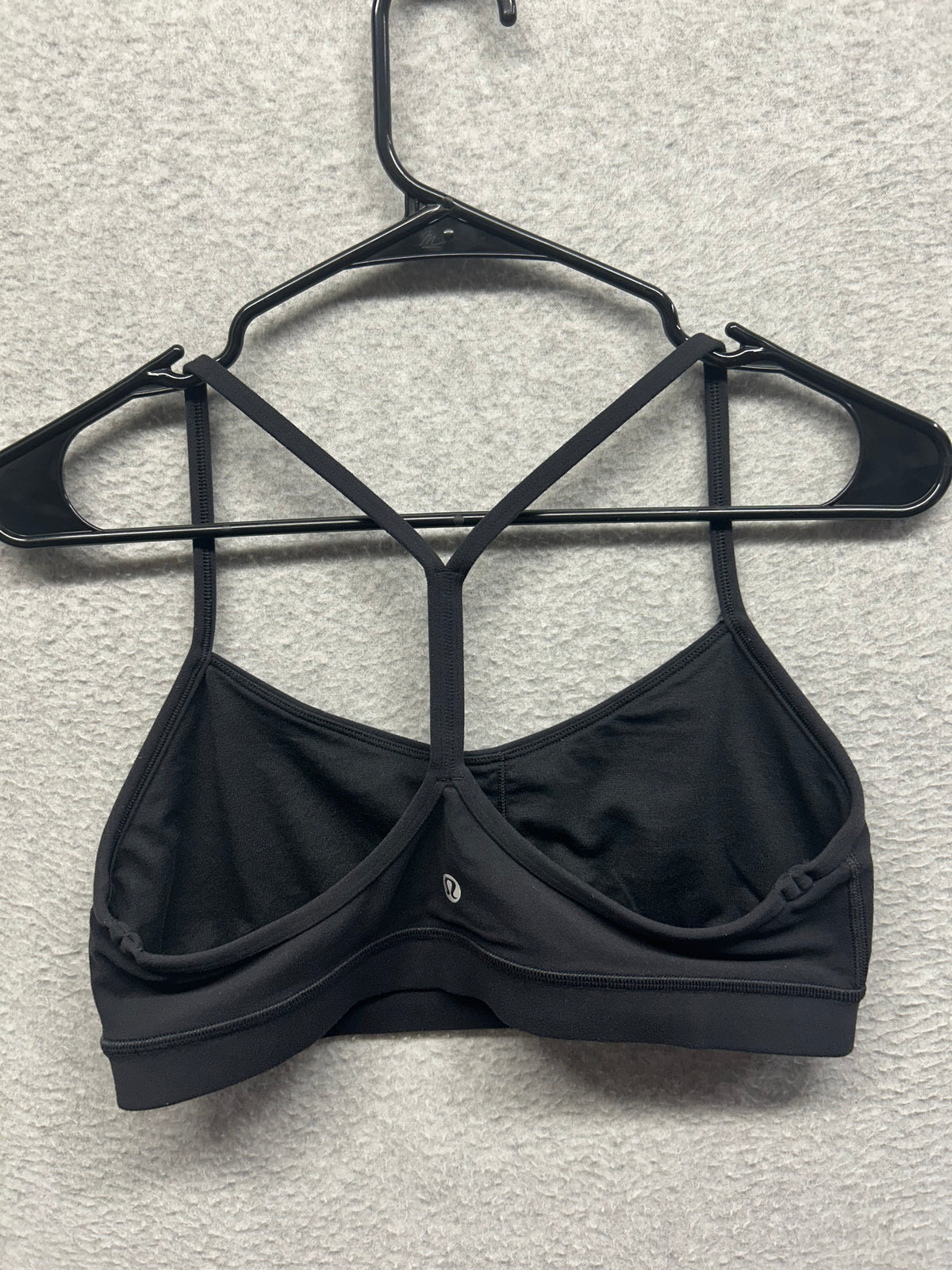 Lululemon Flow Y Bra Nulu Size 10 Black