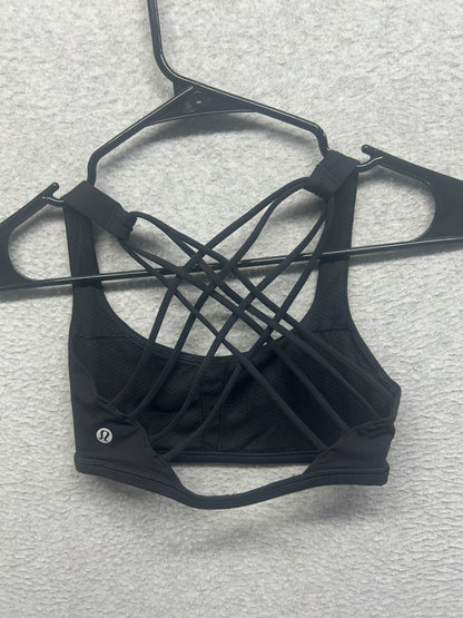 Lululemon Free To Be Bra Wild Size 2 Black
