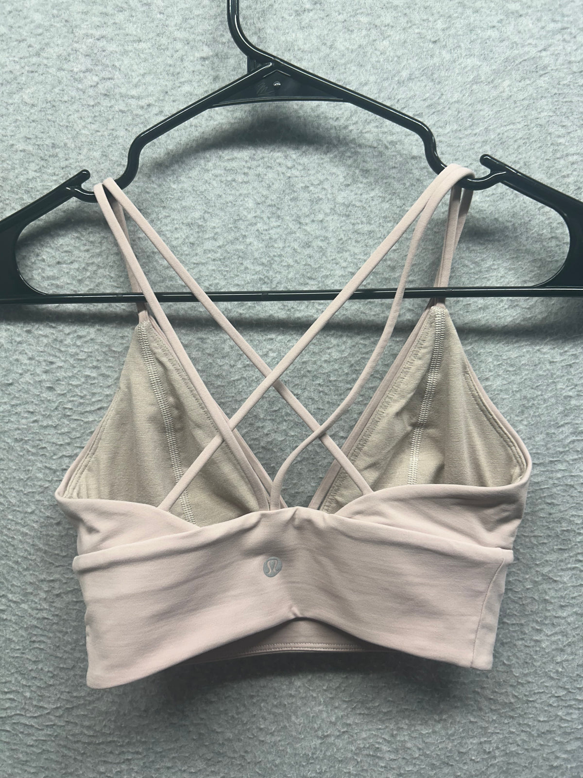 Lululemon Pushing Limits Bra Size 4 Mink Berry