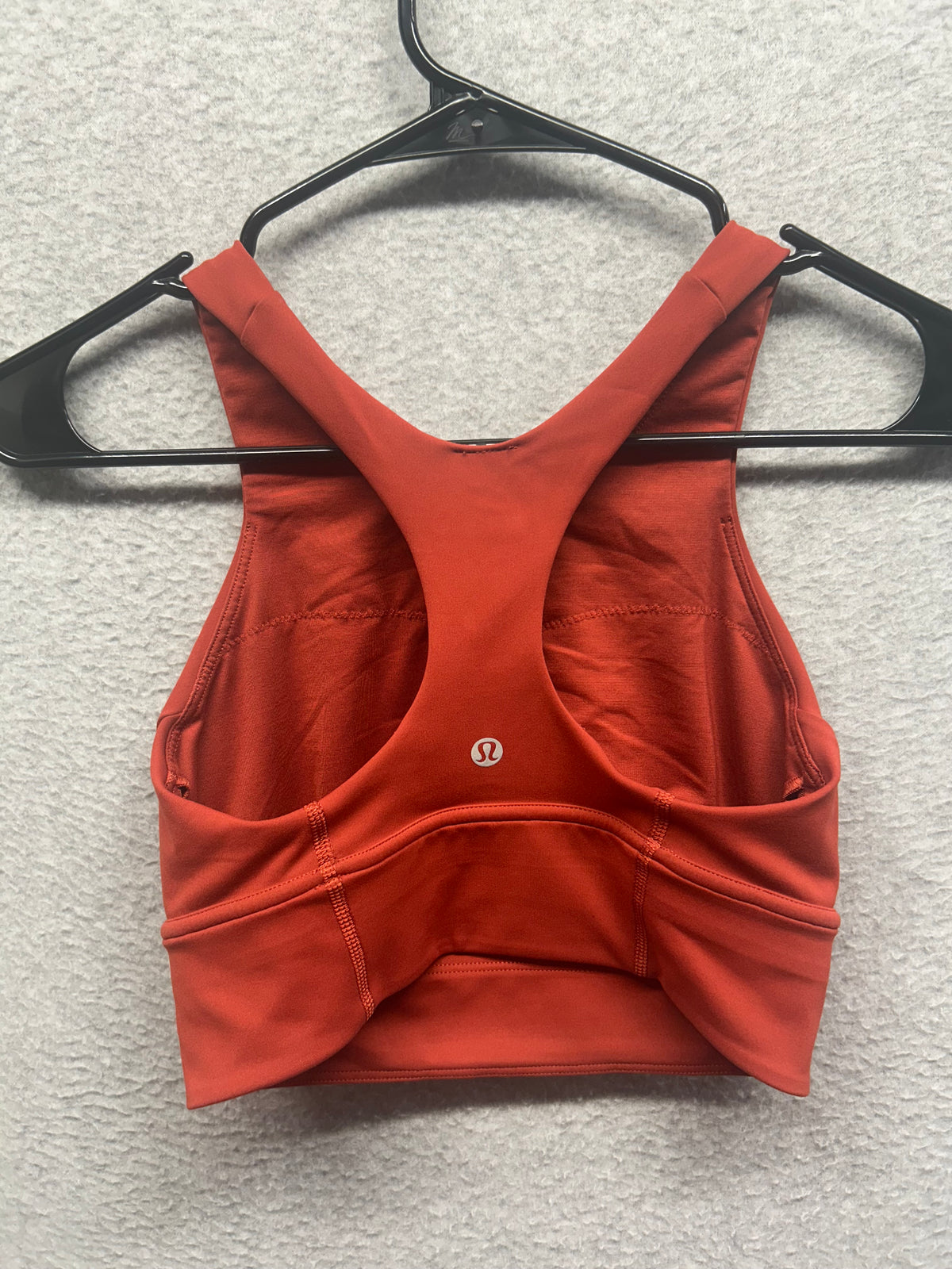 Lululemon Wunder Train Long-Line Bra Size 4 Dark Terracotta
