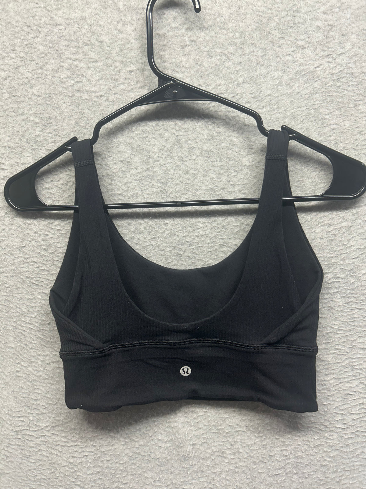 Lululemon Align Ribbed Bra Size 4 Black / Black