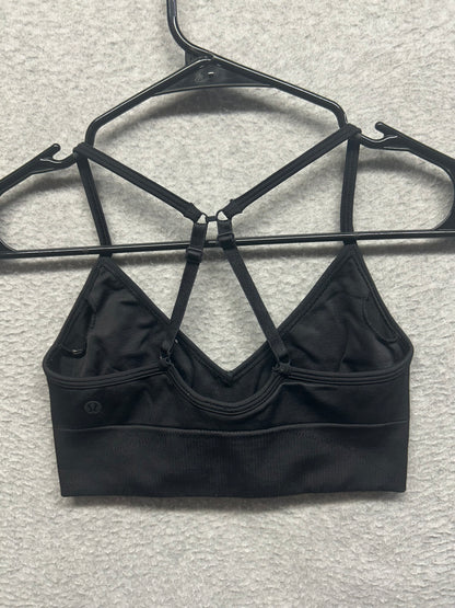 Lululemon Ebb To Street Bra II Size 4 Black