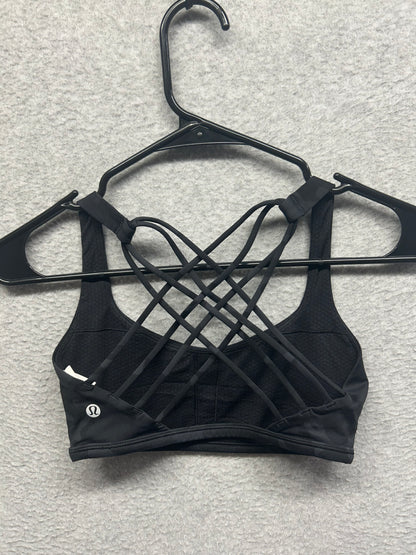 Lululemon Free To Be Bra Wild Size 4 Incognito Camo Multi Grey