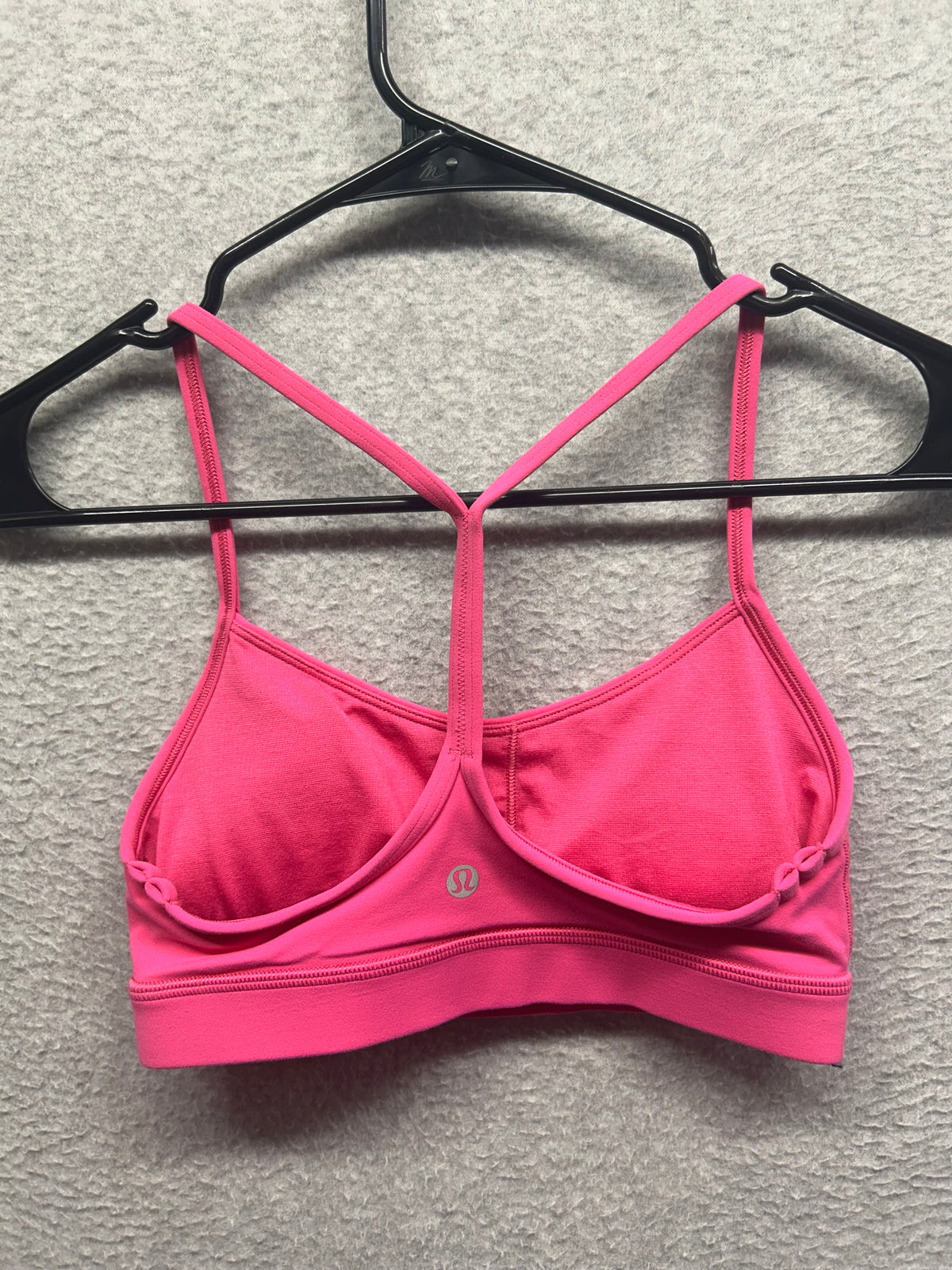 Lululemon Flow Y Bra Nulu Size 4 Calypso Pink