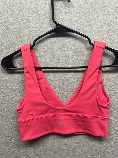 Lululemon Align V-Neck Bra Size 6 Lip Gloss