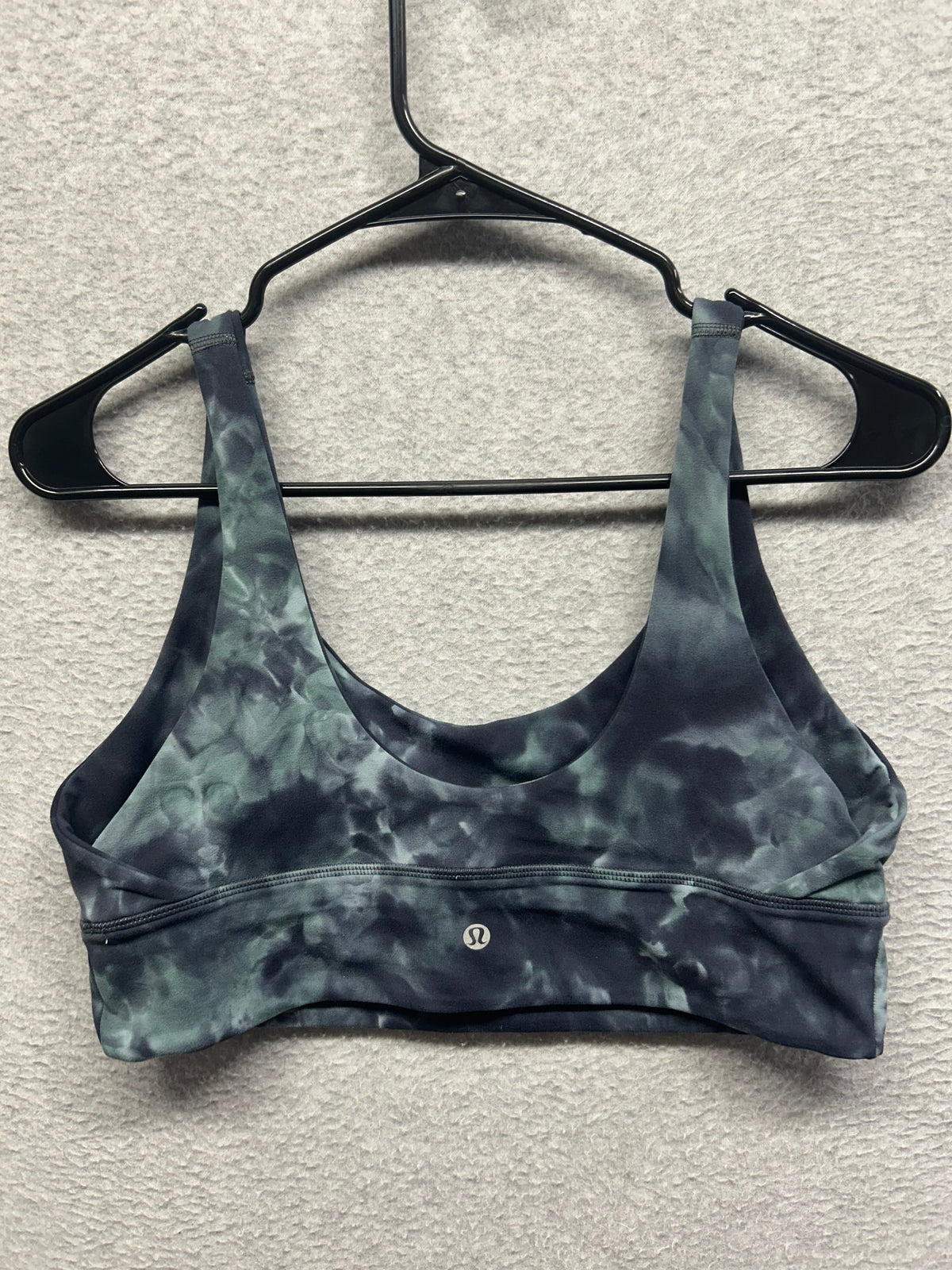 Lululemon Align Reversible Bra Size 12 Diamond Dye Silver Blue Tidewater Teal