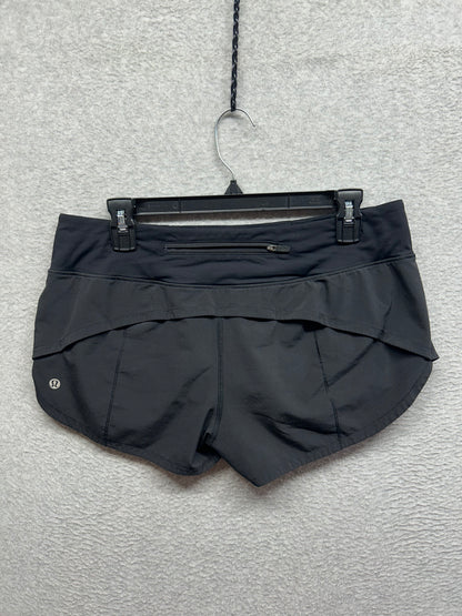 Lululemon Speed Up Short 2.5" Size 8 Black