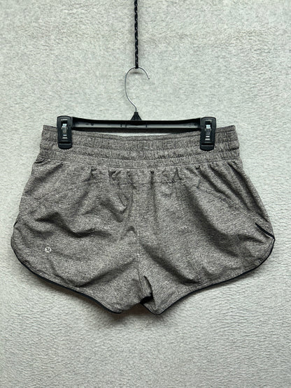 Lululemon Choose A Side Short 3" Size 8 Heather Lux Multi Black / Black