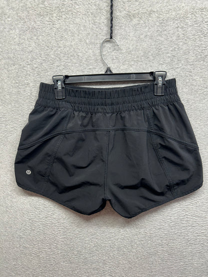 Lululemon Tracker Short V 4" Size 10 Black