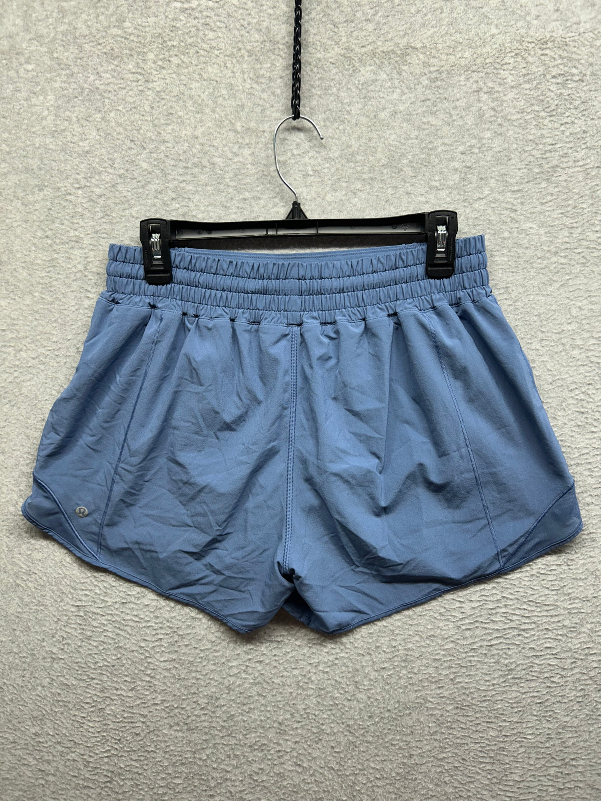 Lululemon Hotty Hot High-Rise Lined Short 4" Size 10 Blue Willow