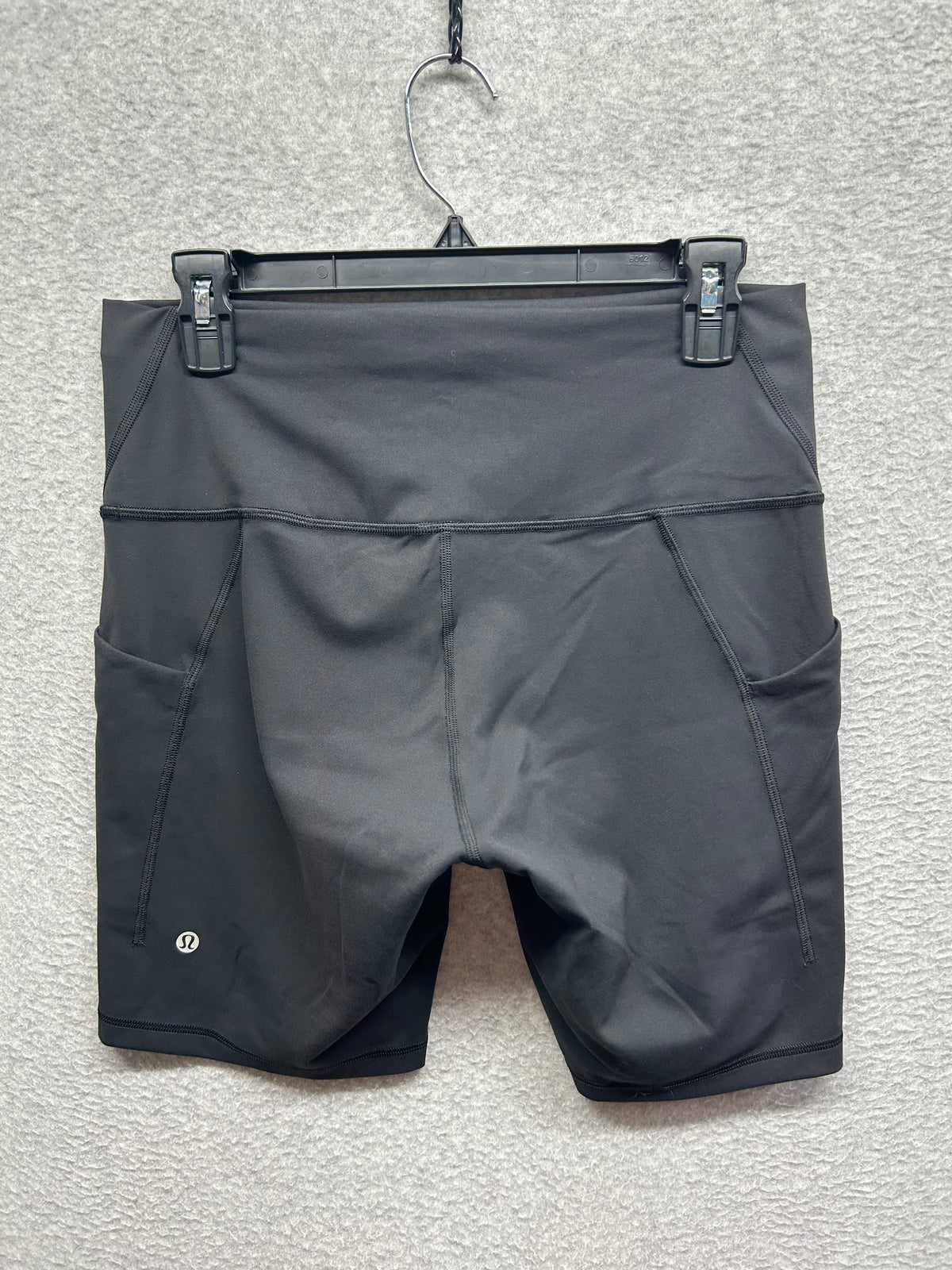 Lululemon Wunder Train High-Rise Short with Pockets 8" Size 12 Black