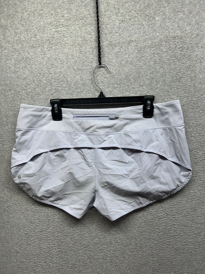 Lululemon Speed Up Low-Rise Lined Short 2.5" Size 12 Pastel Blue