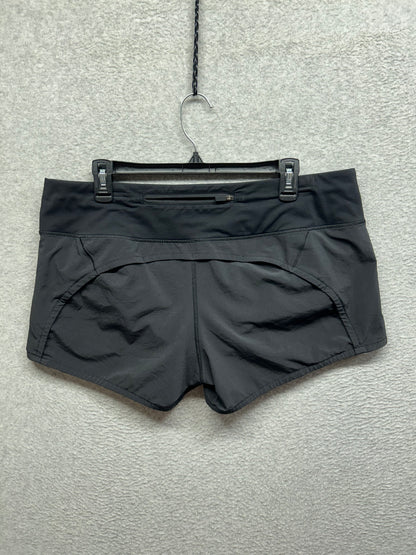 Lululemon Run Times Short II 4" Size 12 Black