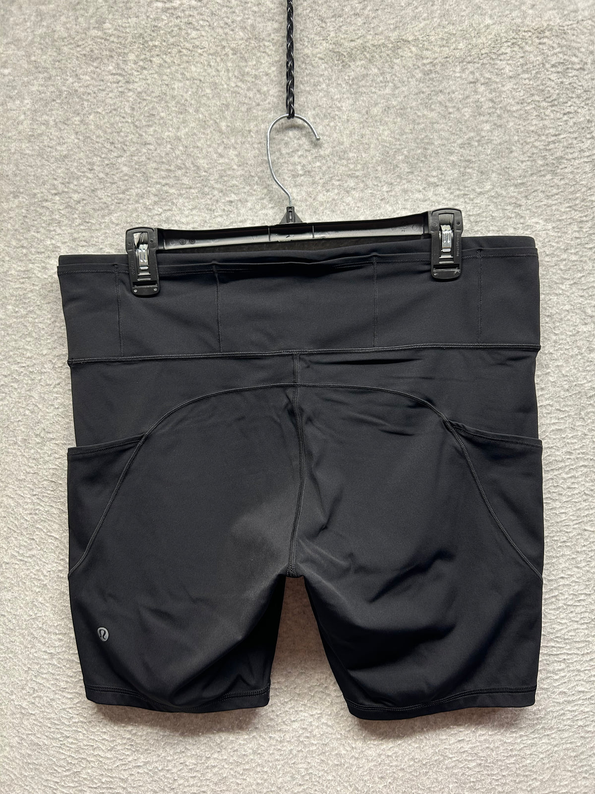 Lululemon Fast And Free Short 8" Size 14 Black